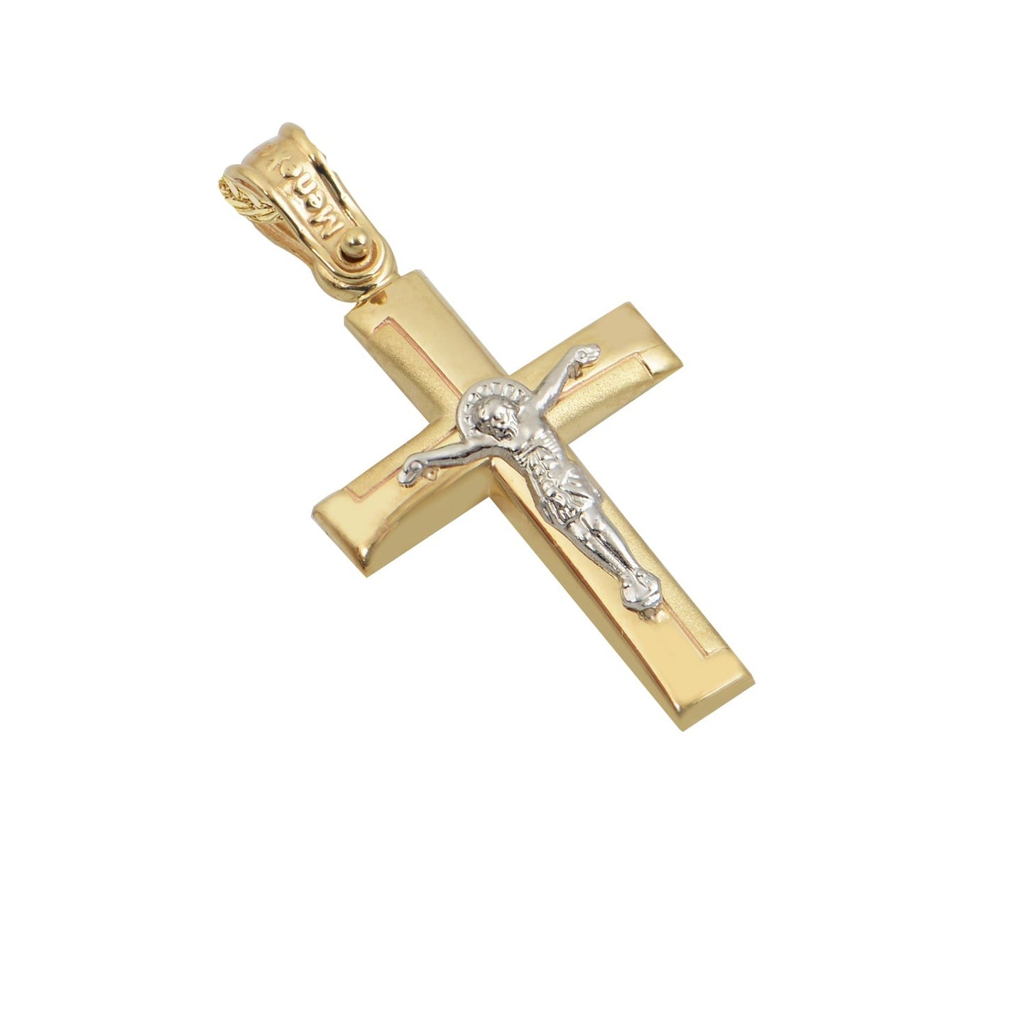 Baptismal Cross STA400 Gold K14