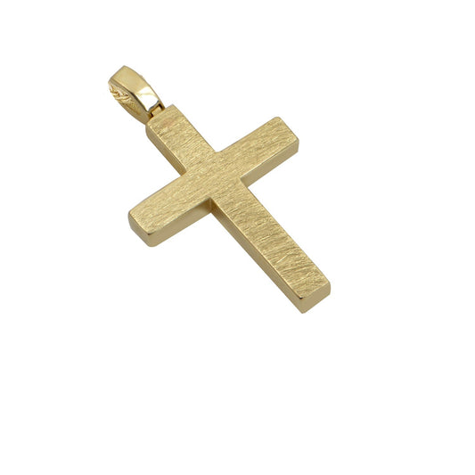 Βαφτιστικός Σταυρός STA414 Χρυσός 14ct