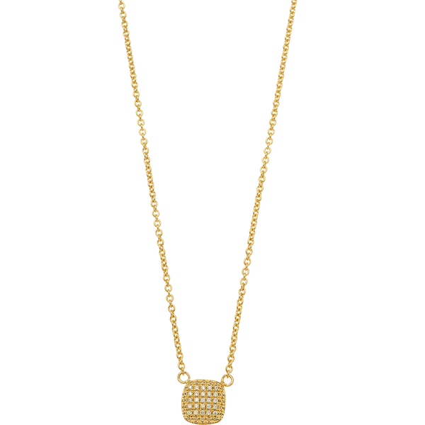 Breeze 413001.1 Gold Plated Silver Double Necklace