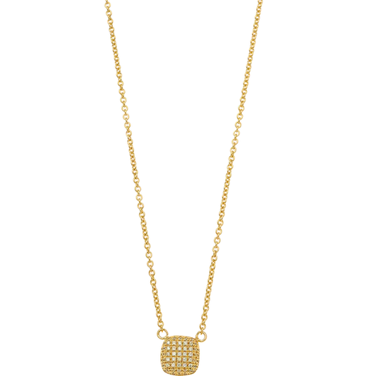 Breeze 413001.1 Gold Plated Silver Double Necklace