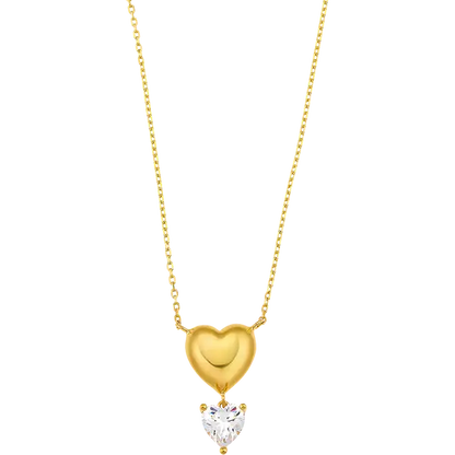 Breeze 413001.1 Gold Plated Silver Double Necklace