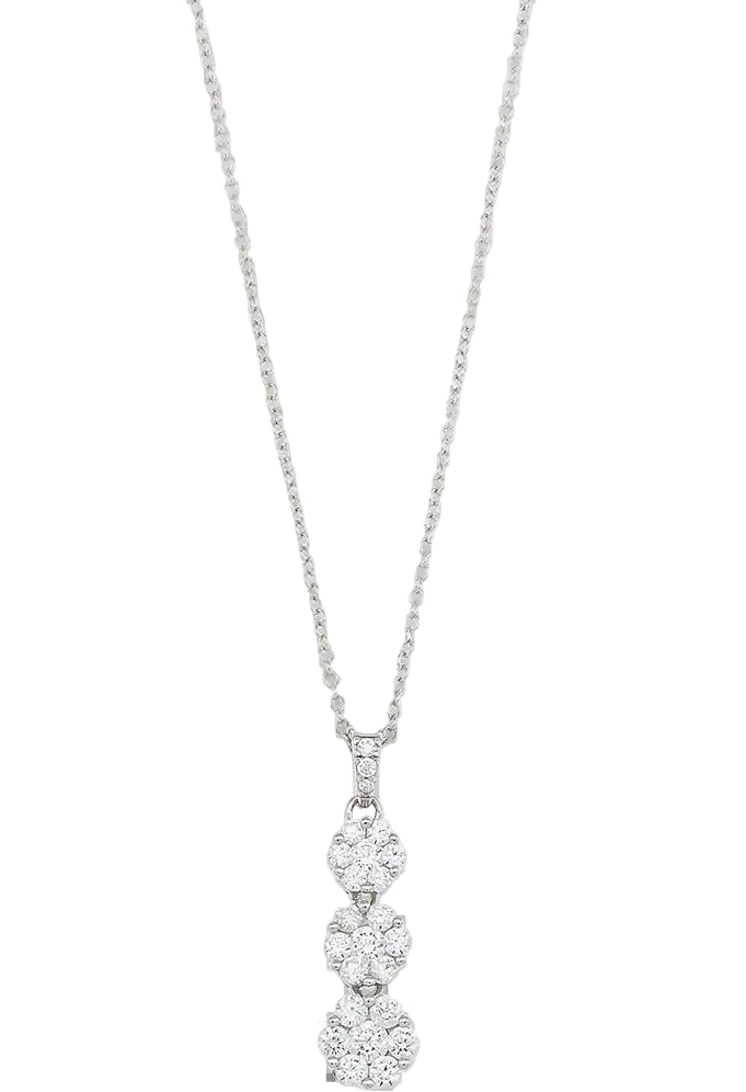Breeze 413001.1 Gold Plated Silver Double Necklace