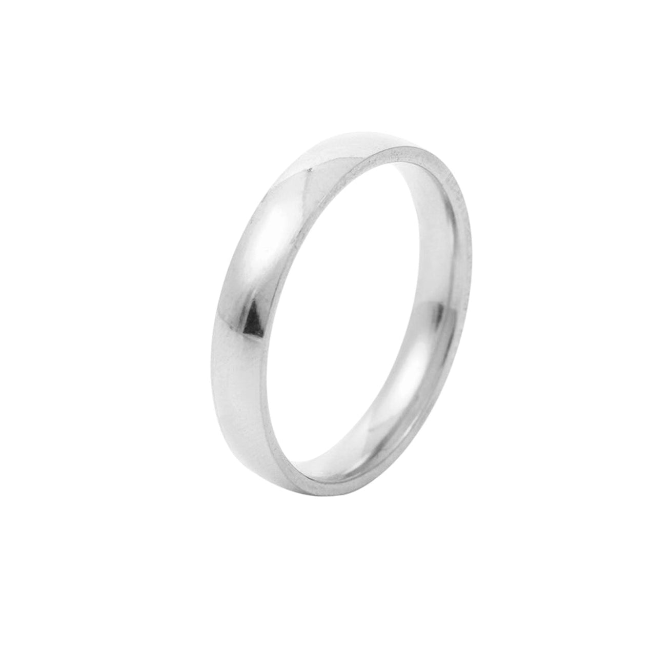 Wedding Ring 48433-54 Classic Stainless Steel 4.5mm