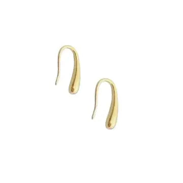 Earrings N02200G Steel Hoops with Multicolored Zirconia