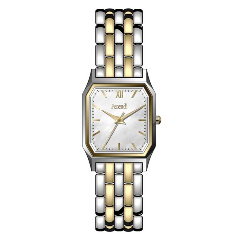 Ferendi 5600-3 Somnia Two Tone Stainless Steel Bracelet