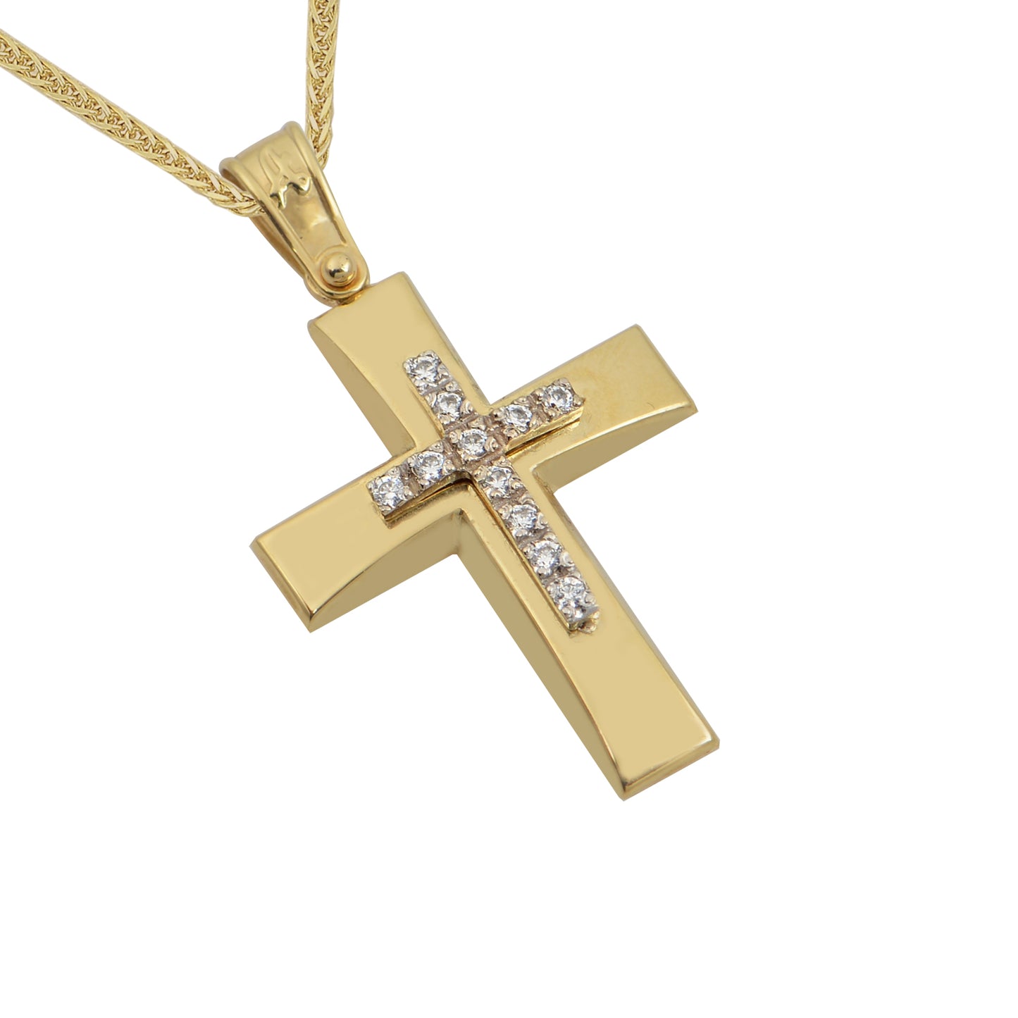 Baptismal Cross STA600 Gold K9