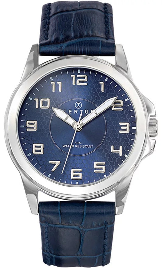 Certus 610744 Blue Leather Strap