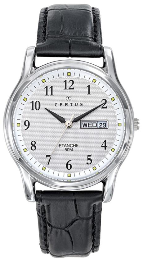 Certus 611193 Black Leather Strap