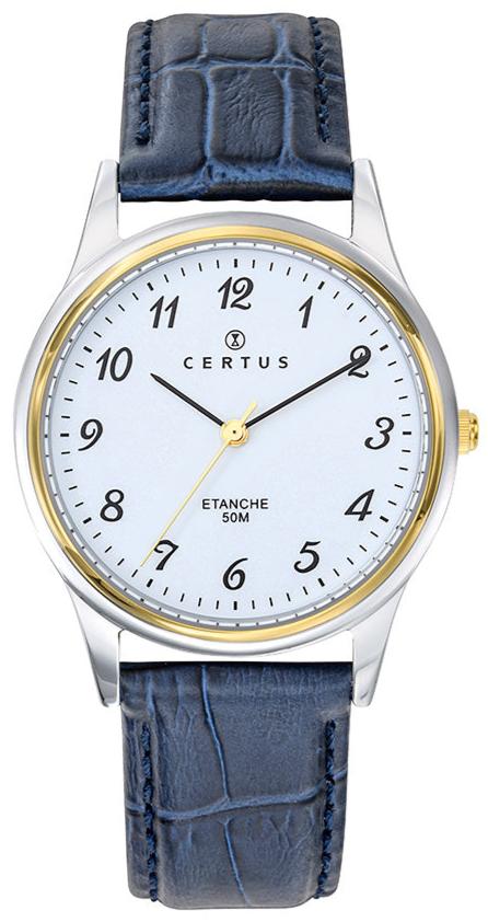 Certus 611238 Blue Leather Strap