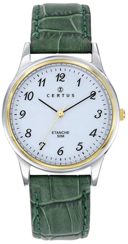 Certus 611239 Green Leather Strap