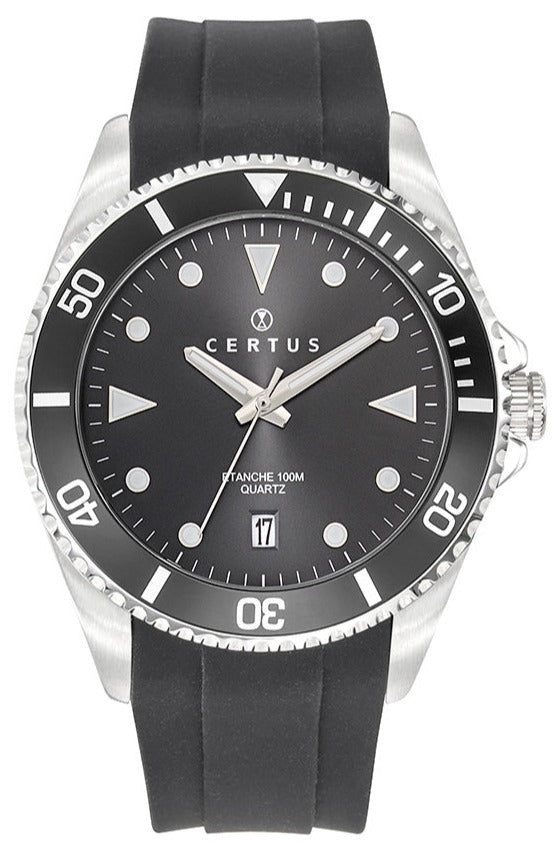 Certus 611304 Black Silicon Strap