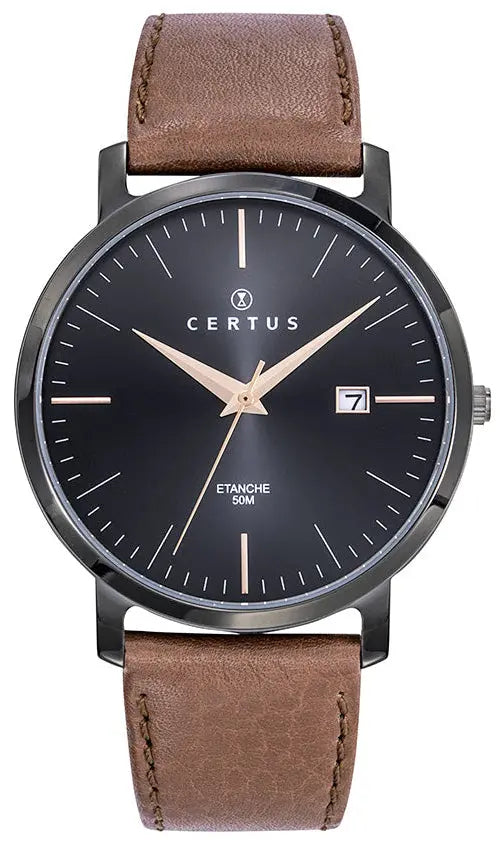 Certus 611324 Brown Leather Strap