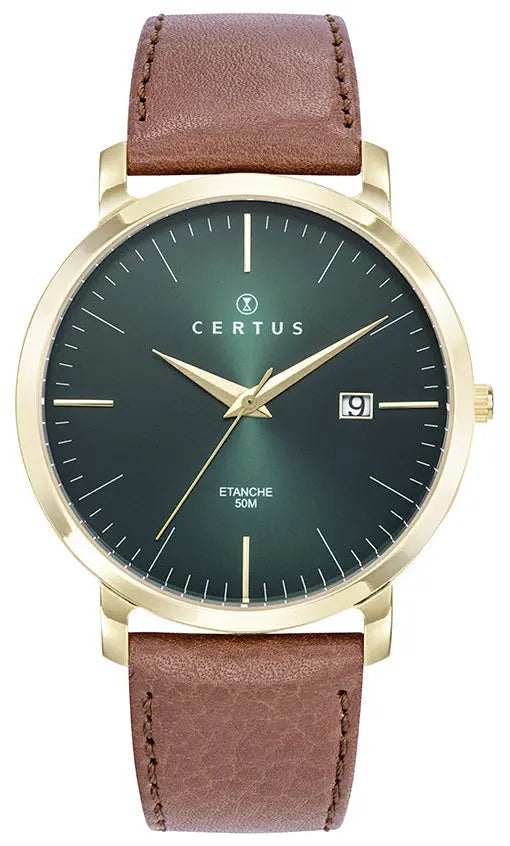 Certus 611325 Brown Leather Strap