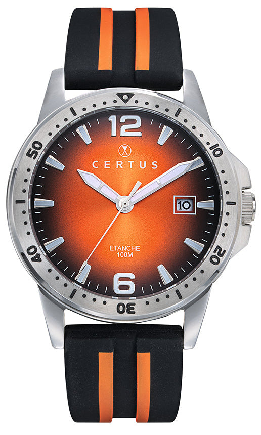 Certus 611329 Black Rubber Strap