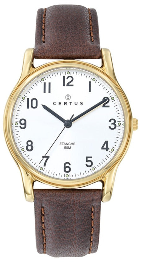 Certus 612389 Brown Leather Strap