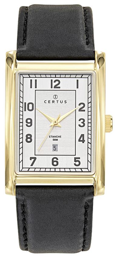 Certus 612405 Black Leather Strap