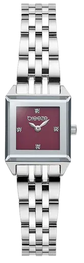 BREEZE 612531.9 Impress Silver Stainless Steel Bracelet