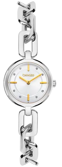 BREEZE 612581.1 Cadena Silver Stainless Steel Bracelet