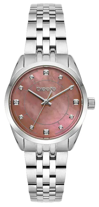 BREEZE 612611.5 Ocealis Silver Stainless Steel Bracelet
