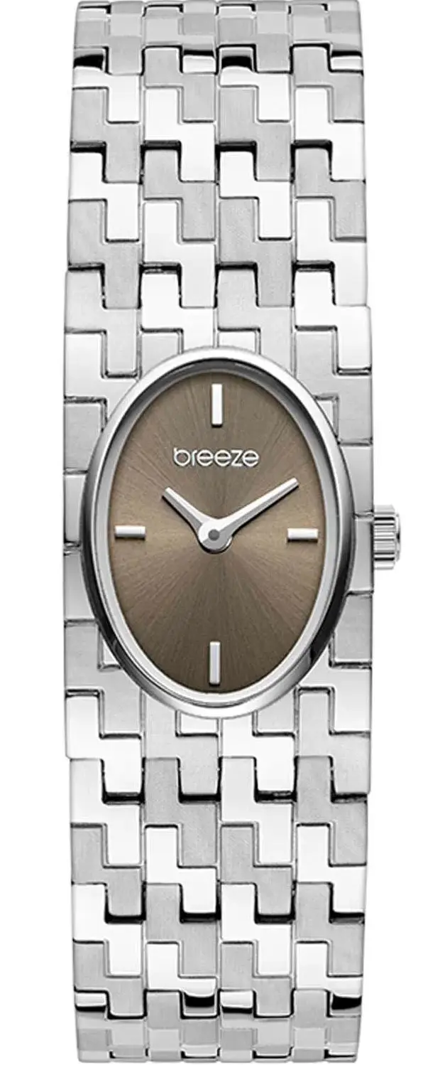 BREEZE 612621.4 Dynamis Silver Stainless Steel Bracelet