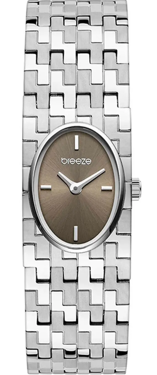 BREEZE 612621.4 Dynamis Silver Stainless Steel Bracelet