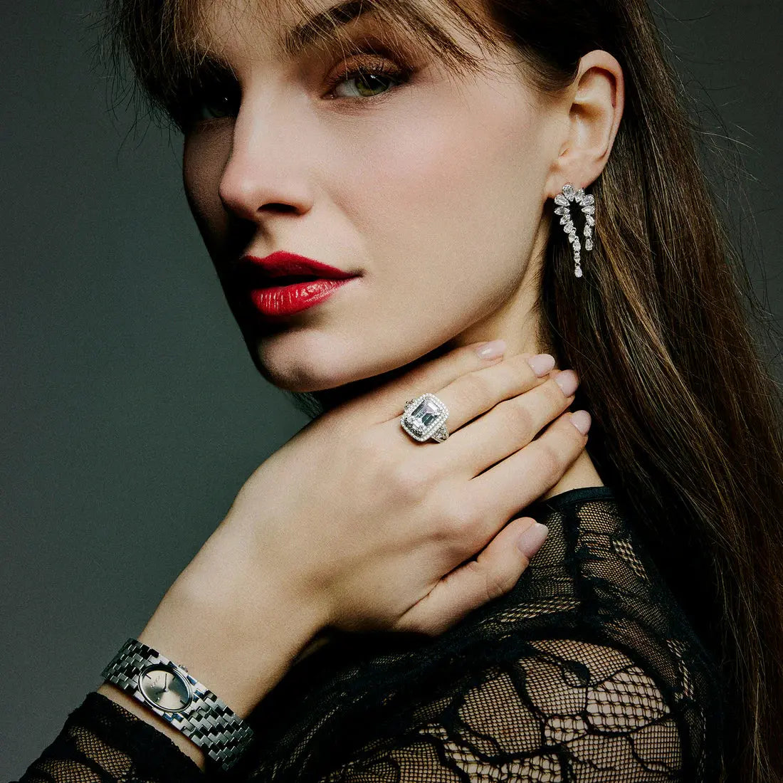 BREEZE 612621.2 Dynamis Silver Stainless Steel Bracelet