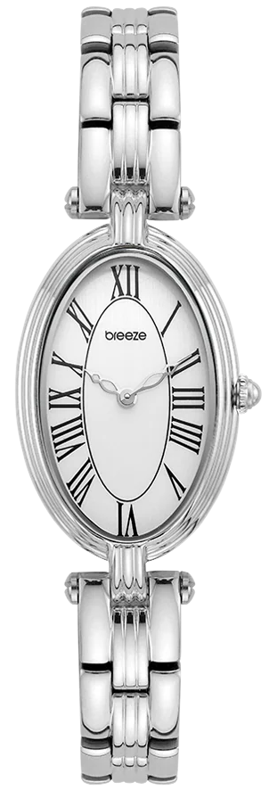 BREEZE 613041.1 Lumina Silver Stainless Steel Bracelet