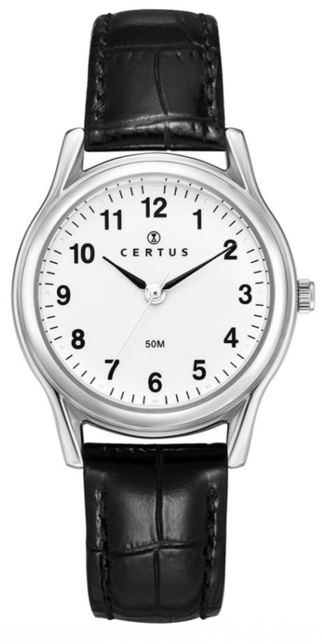 Certus 644284 Black Leather Strap