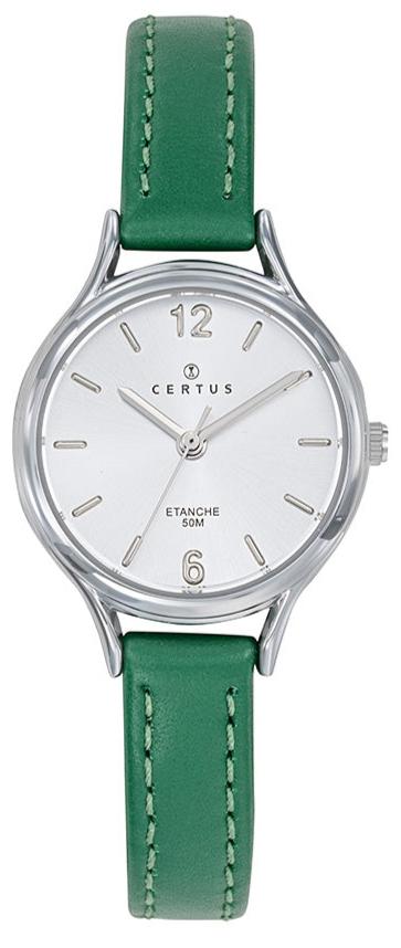 Certus 644451 Green Leather Strap