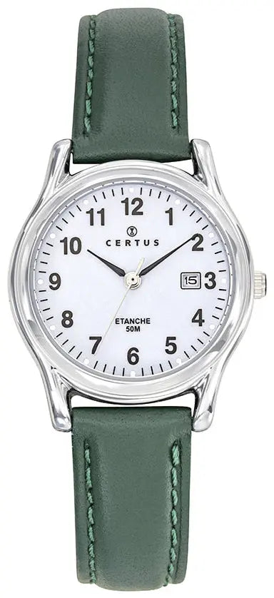 Certus 644554 Lady Green Leather Strap