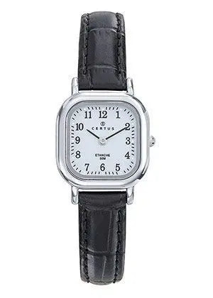 Certus 644555 Black Leather Strap