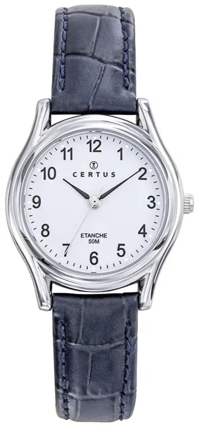 Certus 644559 Blue Leather Strap