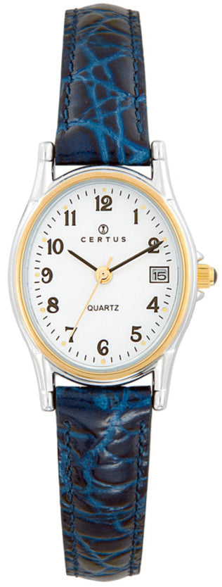 Certus 645328 Blue Leather Strap