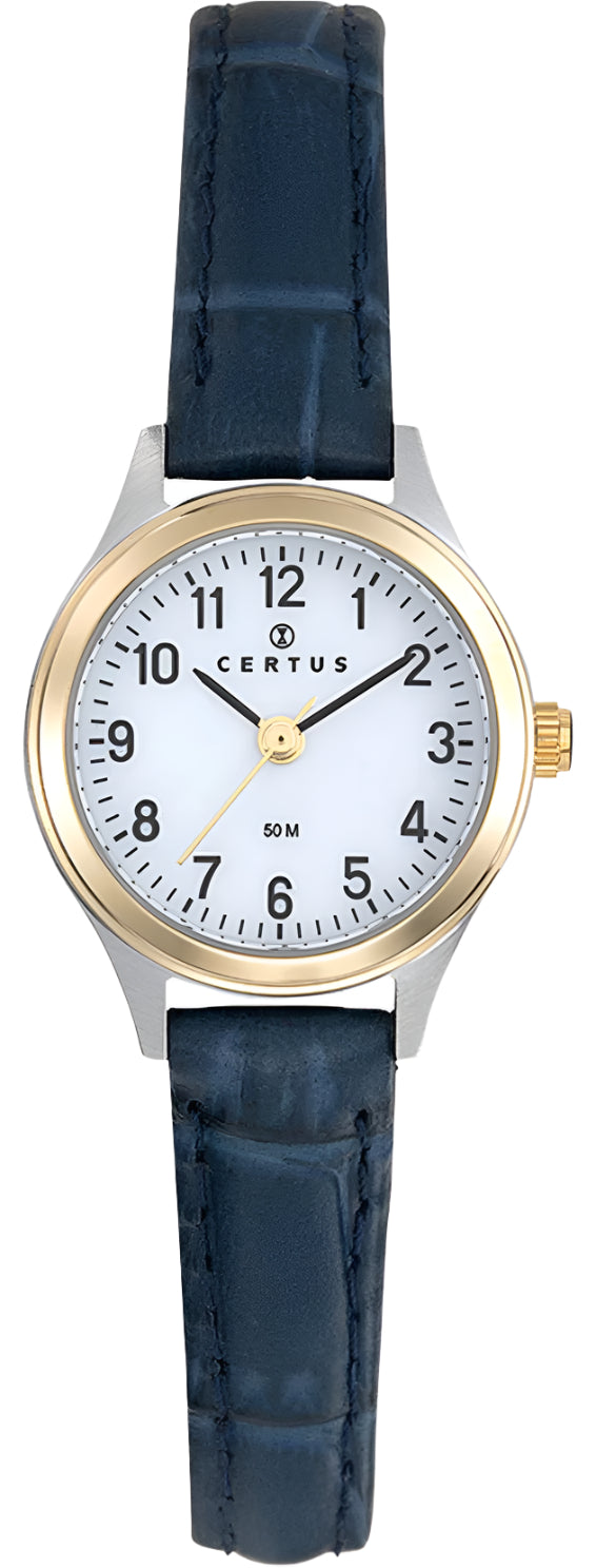 Certus 645364 Blue Leather Strap