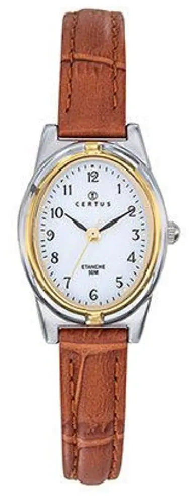 Certus 645373 Brown Leather Strap