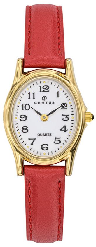 Certus 646446 Red Leather Strap