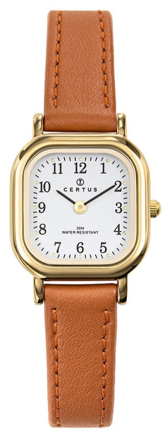 Certus 646509 Brown Leather Strap