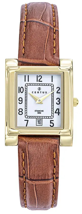 Certus 646620 Brown Leather Strap