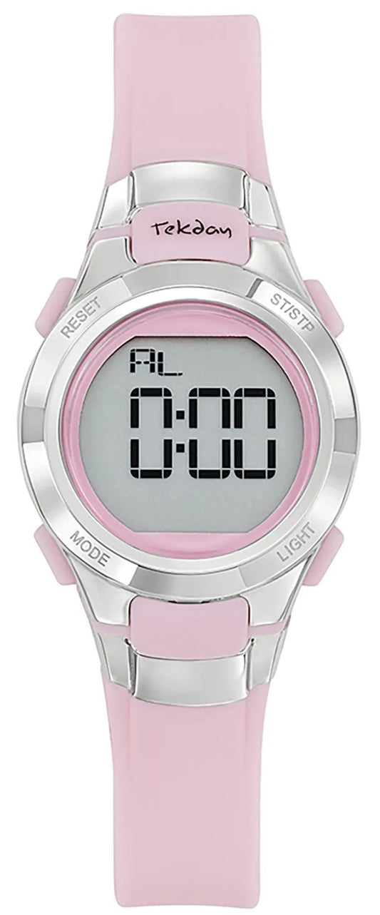 TEKDAY 654667 Pink Rubber Strap