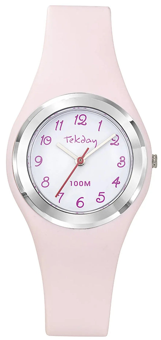 TEKDAY 654743 Pink Silicone Strap