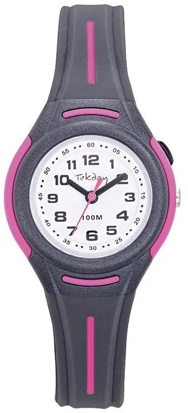 TEKDAY 654803 Grey Silicone Strap