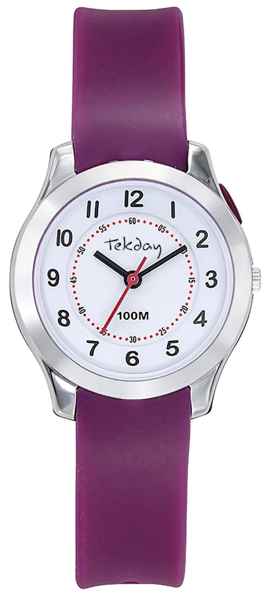 TEKDAY 654823 Purple Silicone Strap