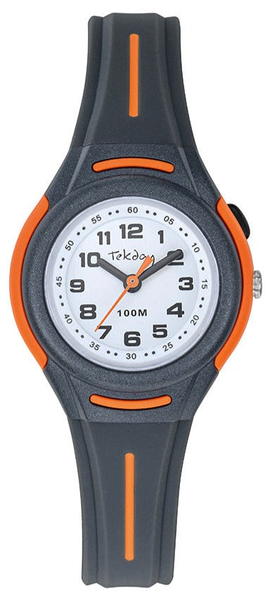 TEKDAY 654829 Black Silicone Strap