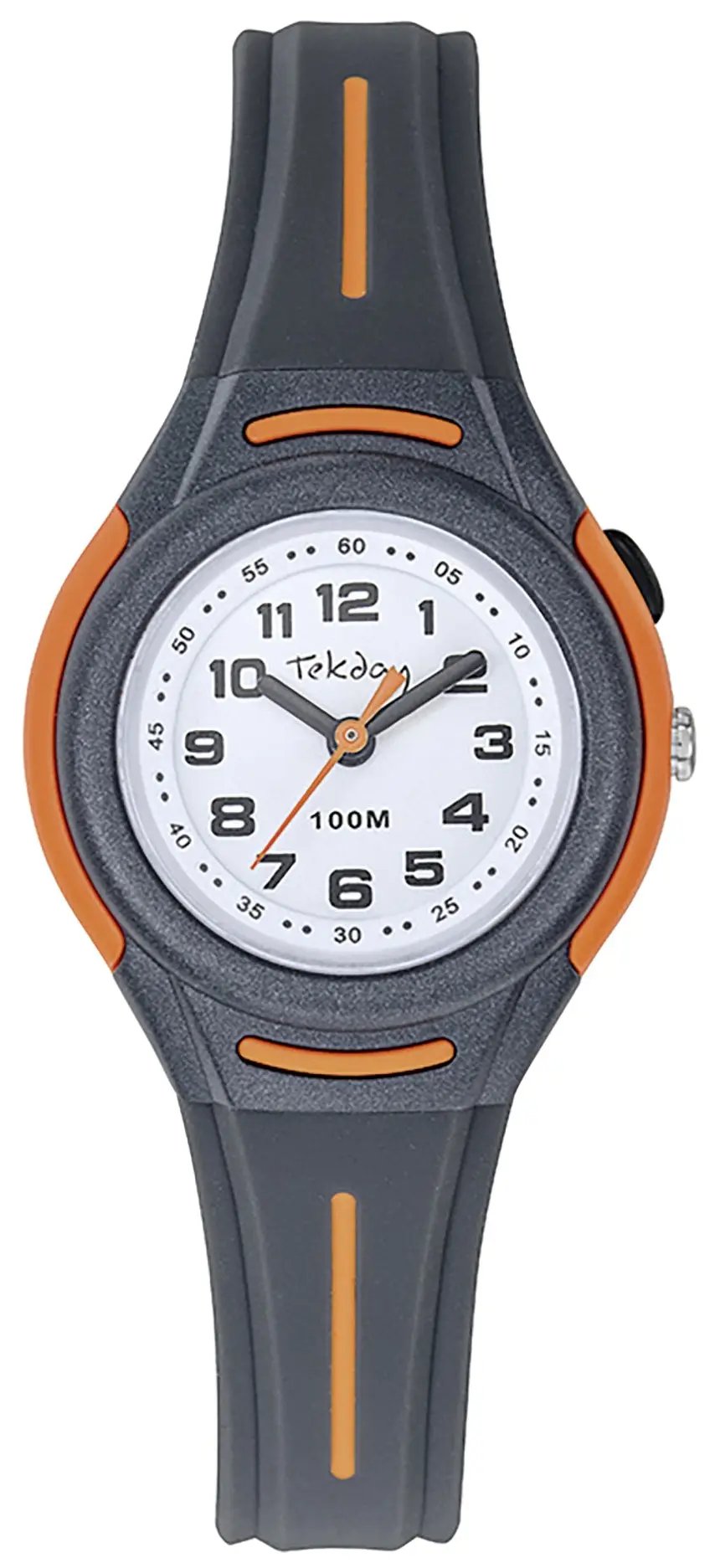 TEKDAY 654829 Black Silicone Strap