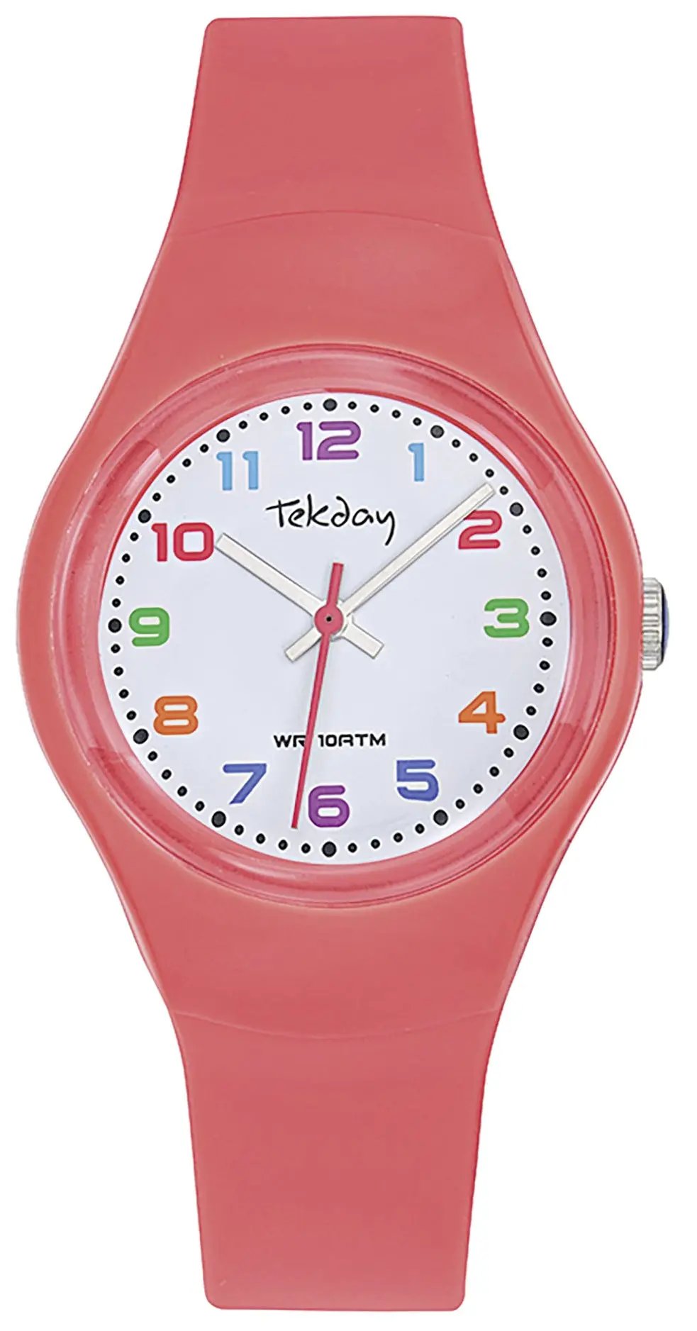 TEKDAY 654844 Red Silicone Strap