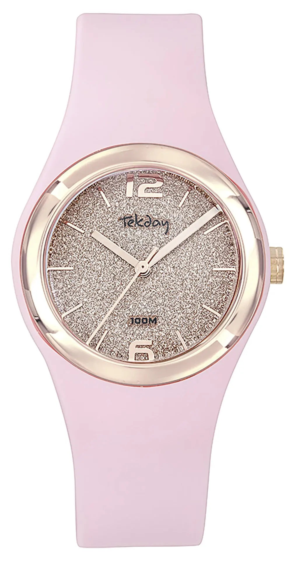 TEKDAY 654867 Pink Silicone Strap