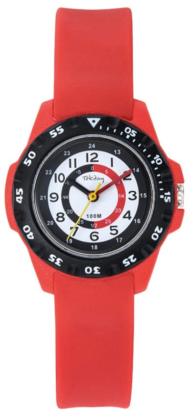 TEKDAY 654881 Red Silicone Strap