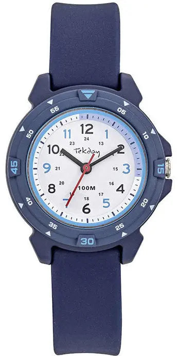 TEKDAY 654887 Blue Silicone Strap