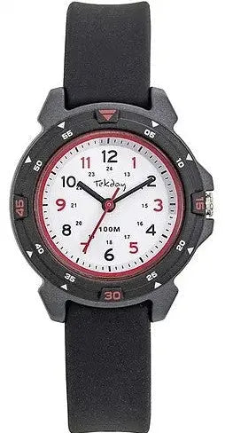 TEKDAY 654888 Black Silicone Strap