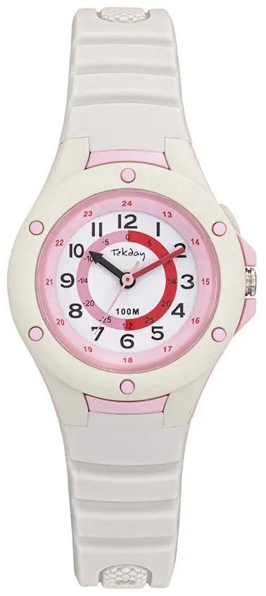 TEKDAY 654889 White Silicone Strap